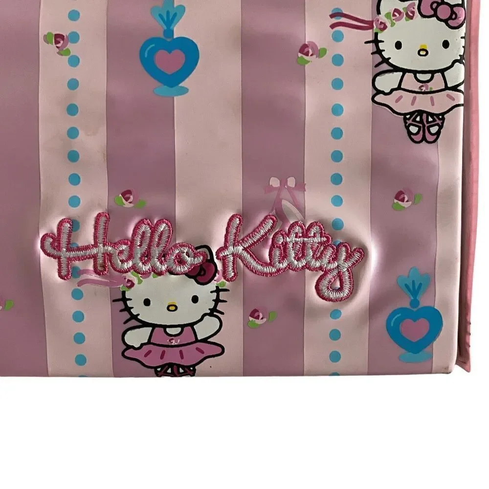 Hello Kitty Ballerina Ballet Box Bag Sanrio Pink Girls Vintage